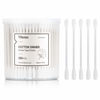 Picture of Cotton Swabs, tifanso 200 Count Natural Double Tipped Cotton Bubs, Cruelty-Free Cotton Swabs, Chlorine-Free Hypoallergenic (White)