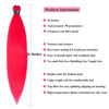 Picture of UPruyo Hot Pink Braiding Hair Pre Stretched kanekalon Pink Prestretched Braiding Hair Knotless Jumbo Kids Braiding Box Braids Hair for Braiding 26 Inch