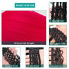 Picture of UPruyo Hot Pink Braiding Hair Pre Stretched kanekalon Pink Prestretched Braiding Hair Knotless Jumbo Kids Braiding Box Braids Hair for Braiding 26 Inch