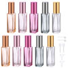 Picture of Segbeauty 10ml Mini Perfume Atomizer, 10 Pack Refillable Travel Size Bottles for Cologne, Empty Travel Bottles Perfume Organizer Dispenser Fine Mist Sprayer Portable Leak-proof Travel Perfume Bottle