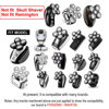 Picture of WAHFOX Universal 7 Gold Blades Shaver Replacement Heads for Mainstream Shaver Brands, Eelectric Shaver Replacement Heads Head Shaver Replacement Heads