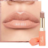 Picture of Oulac Nude Lipsticks for Women, Peach Matte Lip Stick, Full Coverage Lip Color, Satin Matte Finish, Cream Texture, Hydrating, Infused with Hyaluronic Acid, Vegan & Clean Beauty 4g SG02 Bodylicious