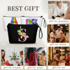 Picture of Gifts for Women Birthday Unique, Makeup Bag, Gifts for Mom Birthday, Bride to be Gifts,Bridal Shower Gift, Womens Gifts for Birthday, Initial Gifts for Women,Cosmetic Bag with Mirror,Christmas Gifts,S