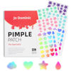 Picture of Jo Dominic 224 Counts Cute & Fashion Stars Pimple Patches for Face, Hydrocolloid Acne Patches, Zits Absorbing Patch, Covering Zits and Blemishes with Salicylic Acid, Tea Oil & Centella, Cruelty Free