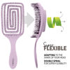 Picture of Fiora Naturals Hair Detangler Brush for women - Anti Static Paddle Brush for long hair w/soft Bristles- Glide Through Tangles with Ease - Detangling Brush for Curly, Thick, Fine - Wet or Dry Hair