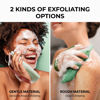 Picture of ZOMCHI 2 Pieces Bar Soap Saver Bags with Different Roughness, Exfoliating Soap Bags for Body Wash, Foaming Soap Holder for Shower (Mint)