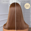 Picture of YASGRL 12" Brown wig with bangs Light Yaki Straight Human Hair Bob Wig With Bangs Realistic Look HD Lace Glueless Wigs Blunt Cut Brown Bob Wig 100% Human Virgin Hair Wigs 180 Density
