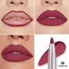 Picture of FeiCuiYun Retractable Lipliner Pencil Waterproof Makeup for Lip Liner and Eye Liner, Smooth and Creamy, Long Lasting Matte Finish, Vegan Beauty, Matte Velvet Pigmented Lip Liner(10#Purple Red, 1)