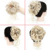Picture of KETHBE Messy Bun Hair Piece Tousled Updo Hair Buns Extension Elastic Hair Band Hair Pieces Curly Hair Bun Scrunchie For Women (Pale Golden Blonde Mix Blonde)