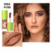 Picture of Beauty Glazed Big Brush Head Lip Oil, Ultra-Hydrating & Nourishing, Smooth Glossy Finish Lip Glow Oil, Shiny and Vegan Tinted Lip Gloss, Non-Sticky Formula (2, 105# PASSION & 106# FUSE)