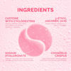 Picture of Under Eye Patches for Dark Circles: Caffeine Gel Masks for Puffiness Undereye Bags Wrinkles - Instant Brightening Moisturizing Skin Treatment Pads - Gift for Mom Traveler Night Worker, 30 Pairs (Rose)