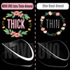 Picture of NOVO OVO Extra Thick Almond Nail Tips Press on Natural Curve, Medium Soak Off Soft Gel Fake Nail Extension, Full Cover Matte Cuticle False Nails for Acrylic French, Salon DIY x 14 Sizes 336 pcs