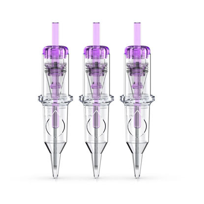 Picture of Wormhole Tattoo Cartridge Needles, 20pcs 7RS Disposable Tattoo Needle Cartridges Standard 7 Round Shader for Tattoo Pen Tattoo Cartridge Machine Permanent Makeup Tattoo Supplies (1207RS)