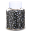 Picture of GOTDYA 1000pcs 5mm Hair Extension Beads,Silicone Lined Micro Rings,MicroLink Beads for Hair Extensions,Black