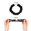 Picture of Hair Ties Silk Satin Scrunchies - Small Mini Scrunchy for Women Thick Hair Accessories Cute Soft No Slip Hair Elastics Ponytail Holder for Curly Hair No Damage Hairties Gift for Girls