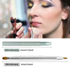 Picture of Unaone [2 Pack] Lip Brush for Lipstick, Retractable Lip Brushes, Dual-ended Makeup Brush for Lipstick Lip Gloss, Include Lid Silver and Green