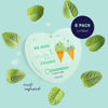 Picture of SpaLife We Were Mint to be Friends Duo Minty Facial Masks Set 2-pack - Hydrating, Soothing, and Moisturizing with Natural Mint Scent - Facial Sheet Mask Skin Care - Perfect Valentine Gift Set