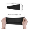 Picture of 3 Pack Headbands for Men and Women, Mens Sweatband Sports Headband, Stretchy Moisture Wicking Hairband for Running,Cycling,Football, Basketball, Yoga(Black)