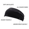Picture of 3 Pack Headbands for Men and Women, Mens Sweatband Sports Headband, Stretchy Moisture Wicking Hairband for Running,Cycling,Football, Basketball, Yoga(Black)