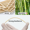 Picture of PINGMIC 400PC (800 Tips) Long Cotton Swab, 6 Inch Cotton Swab Without Barbs - Cotton Swabs with Wooden Sticks, Long Cotton Swabs for Gun Cleaning Machinery Pets Makeup. Bamboo Stick with Storage Box
