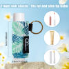 Picture of WK IEASON - Lip Balm Holder Keychain Clip On Lipstick Sleeve Chapstick Sleeve Holder Keychain 5PCS(Geometric Combos)
