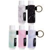 Picture of WK IEASON - Lip Balm Holder Keychain Clip On Lipstick Sleeve Chapstick Sleeve Holder Keychain 5pcs(Marble set)