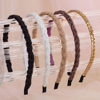 Picture of LYroo Cute Pearl Headbands Beaded Headband Metal Head Bands No Slip Fashion Hair Accessories for Women Girls,10 Pack