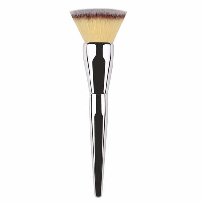 Picture of Flat Top Foundation Brush,Daubigny Large Powder Brush Premium Durable Kabuki Makeup Brush Perfect For Blending Liquid,Cream and Flawless Powder,Buffing, Blending,Concealer