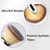 Picture of Flat Top Foundation Brush,Daubigny Large Powder Brush Premium Durable Kabuki Makeup Brush Perfect For Blending Liquid,Cream and Flawless Powder,Buffing, Blending,Concealer