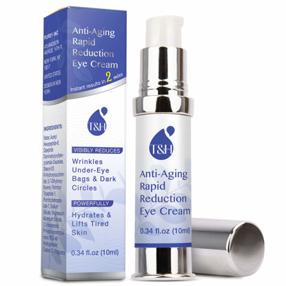 Picture of TEREZ & HONOR Anti-Aging Rapid Reduction Under-Eye Cream, Visibly and Instantly Reduces Wrinkles, Dark Circles and Eye Bags in 120 Seconds, Hydrates & Lifts Skin Rapid (0.34 fl.oz)