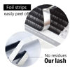 Picture of NAGARAKU Eyelash Extensions Individual Lashes 0.07 N (M) curl 7-15mm Mix Faux Mink Classic Volume 16 rows Soft Natural