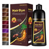 Picture of Light Brown Hair Dye and Color Shampoo - 3 in 1 Safe and Natural Formula for Men and Women, 16.9 Floz, Para Canas