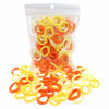 Picture of 100 Pack Orange Color Baby Girls' Elastics Hair ties Toddlers' Ponytail Holder Accessories