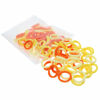 Picture of 100 Pack Orange Color Baby Girls' Elastics Hair ties Toddlers' Ponytail Holder Accessories