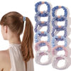 Picture of Hair Ties Scrunchies - Small Mini Scrunchy for Women Thick Hair Accessories Cute Soft No Slip Hair Elastics Ponytail Holder for Curly Hair No Damage Hairties Gift for Girls