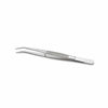 Picture of Stainless Steel Tweezers, with Curved Serrated Tip Multipurpose Tweezers Sewing Machine Tweezers Forceps for Craft Repairing (5PCS)