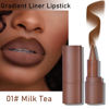 Picture of 2-in-1 Gradient Lip Liner and Lipstick Lip Combo Set - Achieve Flawless Contour and Gradual Ombre Effect with Easy-to-Use Crayon Form and Cone Tip - Non-Smudging, Long-Lasting (01# Milk Tea, 1)