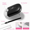 Picture of Buqikma Lash Shampoo for Lash Extensions, Mini Lash Fan 2.11Floz Rich Foam Eyelash Shampoo 50 Pcs Eyelash Brush and Rinse Bottle for Eyelash Wash Remover Lash Extension Cleanser for Home Use (Black)