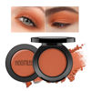 Picture of HOOMUSS Single Coral Eyeshadow Matte, Handmade Pressed Eyeshadow Palette, Long Lasting With No Creasing, Intense Color Pigmented Orange Eye Shadow (Rich Coral)