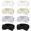 Picture of Ondder Spa Terry Cloth Headbands - 8 Pcs Cute Makeup Bow Headbands for Women, Skincare and Face Washing