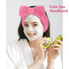 Picture of Ondder Spa Headbands Set for Women - 8 Pcs Terry Cloth Fuzzy Headbands for Skincare, Makeup Application, Face Washing and Hair Care