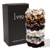 Picture of Hair Ties Small Scrunchies for Women's Hair Scrunchies Both for Thick Hair or Thin Hair Curl Hair No Crease Ponytail Holder No Hurt Your Hair
