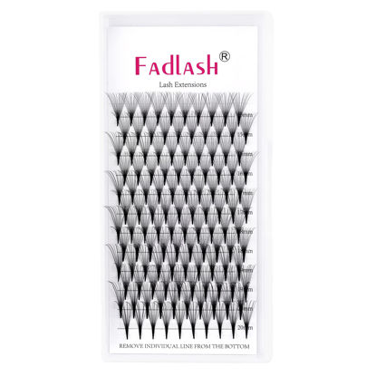 Picture of Premade Lash Fans 3D to 20D Pointy Base Volume Lash Extensions Premade Fans Eyelash Extensions Pro Point Premade Lash Extensions Fans 0.05 0.07 0.10 C CC D DD Curl Available (14D-0.07C, 15-20mm)