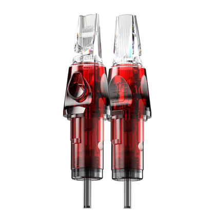 Picture of CNC Tattoo Cartridges Needles 20Pcs #10 Bugpin Magnum 11M1 Disposable Needles with Membrane EN04-20-1011M1