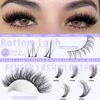 Picture of Fluffy Lash Clusters with Bottom Lash Cluster 10-18mm Thick Cluster Eyelash Extensions 119Pcs Wispy Individual Lashes with Lower Eyelash Clusters by Yaiseiko