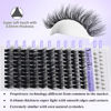 Picture of Fluffy Lash Clusters with Bottom Lash Cluster 10-18mm Thick Cluster Eyelash Extensions 119Pcs Wispy Individual Lashes with Lower Eyelash Clusters by Yaiseiko