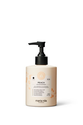 Picture of Maria Nila Color Refresh Peach, 10.1 Fl Oz / 300 ml, Peach Color Bomb, Semi-Permanent Pigments, 100% Vegan & Sulfate/Paraben free