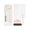 Picture of Sally Hansen Salon Effects® Perfect Manicure, On Pointe, Press On Nails, Coffin Shaped, Non-Damaging Adhesive Tabs, File, and Alcohol Pad Included