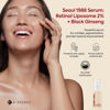 Picture of K-SECRET SEOUL 1988 Retinal Serum: Retinol Serum for Face Anti Aging Wrinkle Care - 2% Retinal Liposome Black Ginseng Niacinamide Bakuchiol Vitamin C & 3 Peptides - Korean Skincare Fragrance Free 30mL