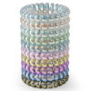 Picture of JessLab Spiral Hair Ties, 10 Pcs Traceless Phone Cord Hair Ties Plastic Coil Hair Ties Ponytail Holders No-Damage Hair Accessory for Girls Women Ladies, Color Assorted, Set 12